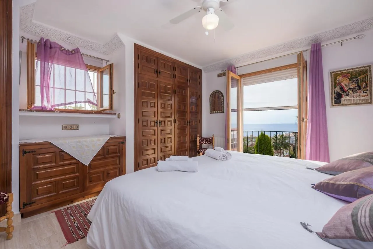 Villa With 3 Bedrooms In Benajarafe With Wonderful Sea View Private Pool Enclosed Garden 500 M From The Beach Spain