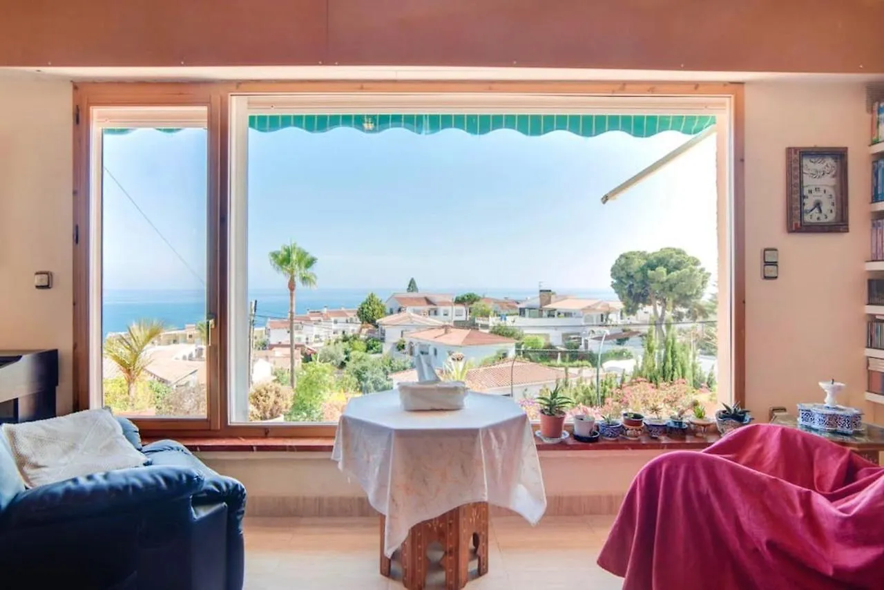 Villa With 3 Bedrooms In Benajarafe With Wonderful Sea View Private Pool Enclosed Garden 500 M From The Beach Spain